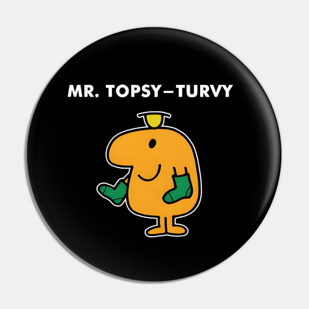 The Charmed World of Mr. Topsy-Turvy Pin by moonerwa