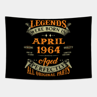 Legend Was Born In April 1964 Aged Perfectly Original Parts Tapestry