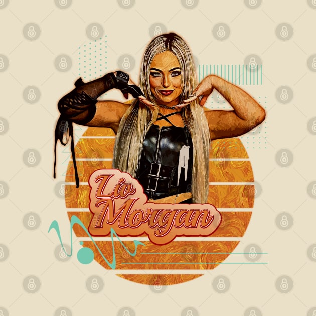 Liv morgan \ \ retro art