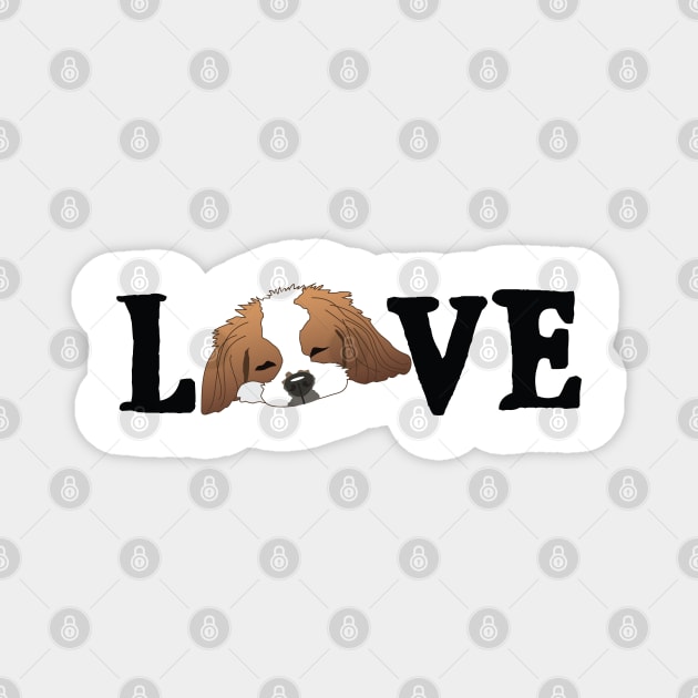 CKC Spaniel Puppy Love Magnet by HotPinkStudio.Me