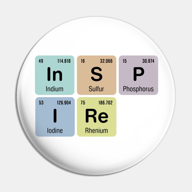 Inspire Chemistry Pin by oddmatter