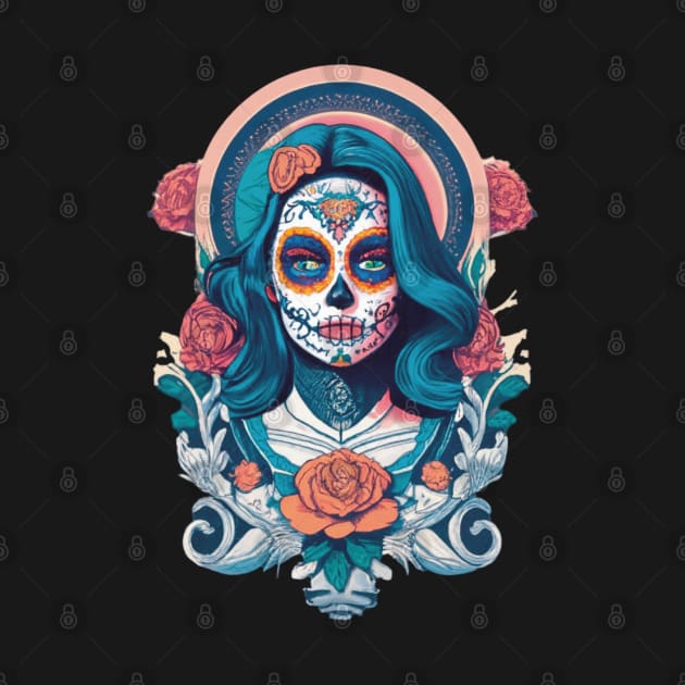 Calavera Catrina: Queen of the Day of the Dead by hummingbird_23