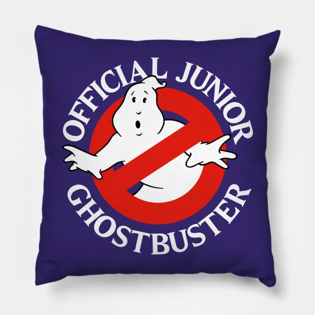 Official Junior Ghostbusters Pillow by Circle City Ghostbusters