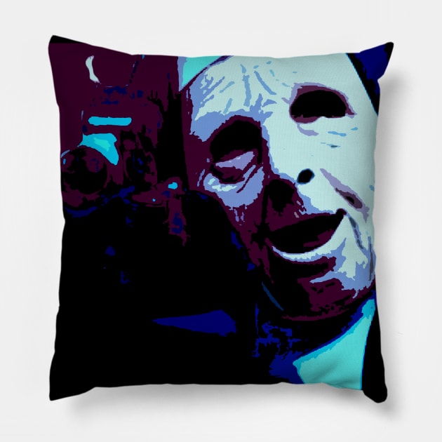 nun bank robbers Pillow by oryan80