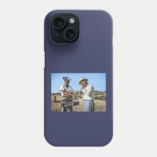 Tel Aviv, Israel. Juice Vendor on the Beach. 1934 Phone Case