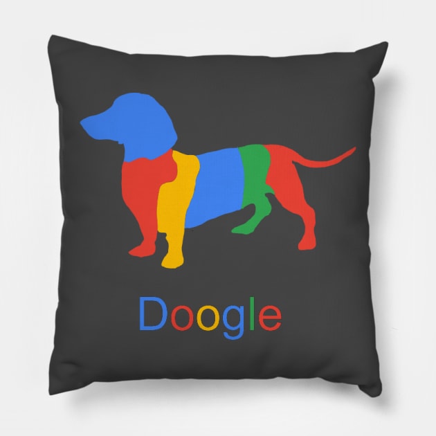 Doogle Pillow by ajgoal