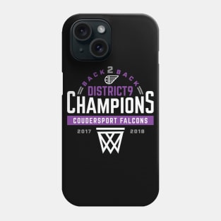 Coudersport Falcons District 9 Basketball Phone Case