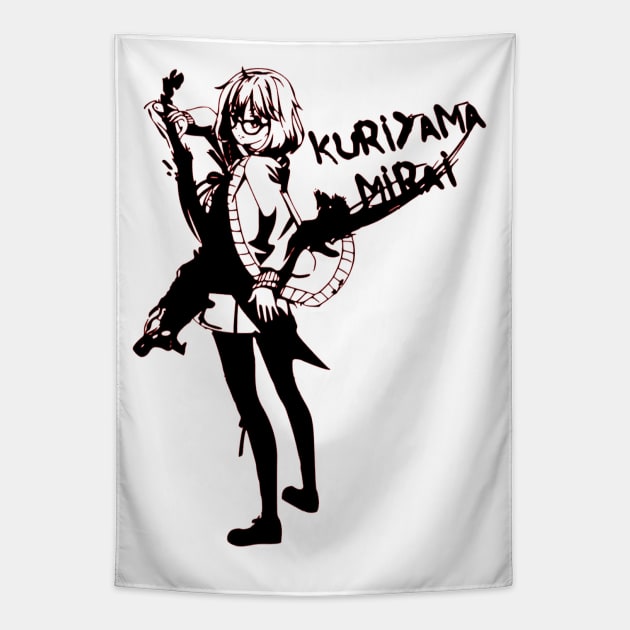 Kyoukai no Kanata Kuriyama Mirai Tapestry by OtakuPapercraft