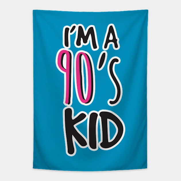 90s kid Tapestry by Plushism