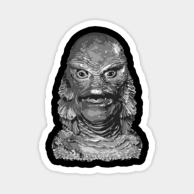 Gillman Shirt Magnet by FreakyAttractions