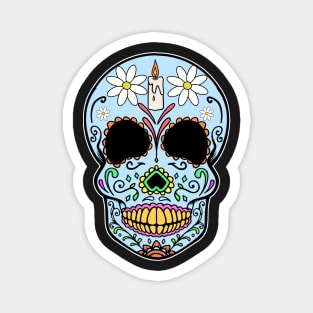 Mexican Skull Dia de los muertos Day of the dead Magnet