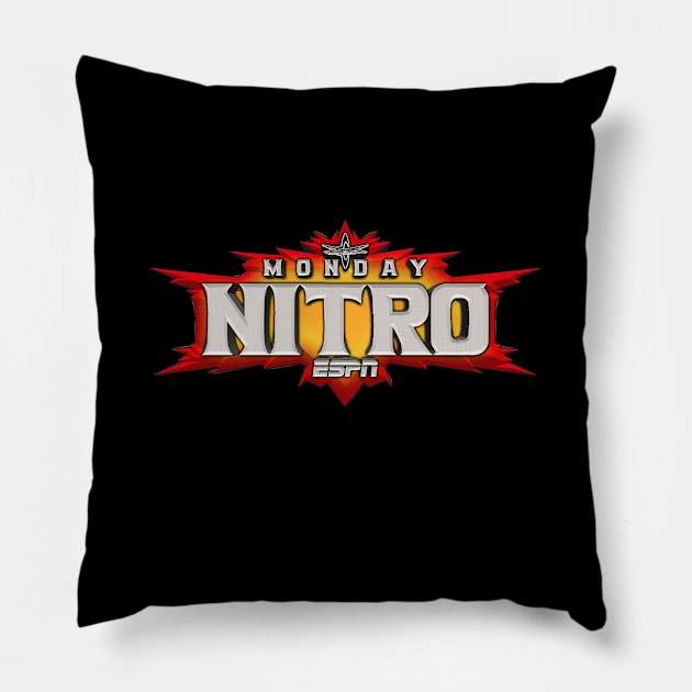 WCW Monday Night Mayhem Pillow by jojoerashop