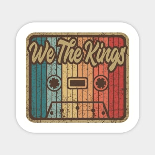 We The Kings Vintage Cassette Magnet