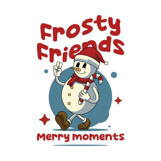 Frosty Friend Christmas by milatees