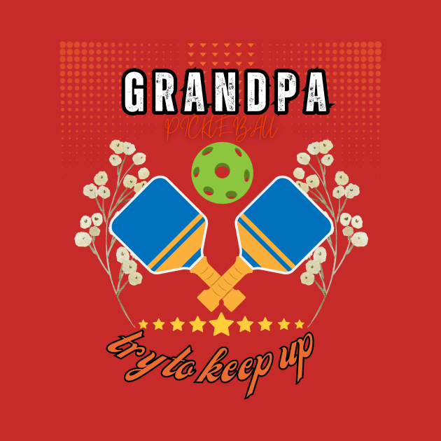 Pickle Ball Grandpa Sweatshirt, fear dark by Suldaan Style