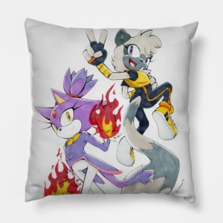 Tangle and Blaze Pillow