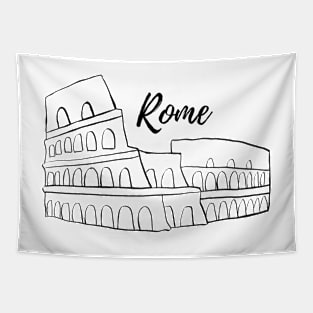 Rome Colosseum Tapestry