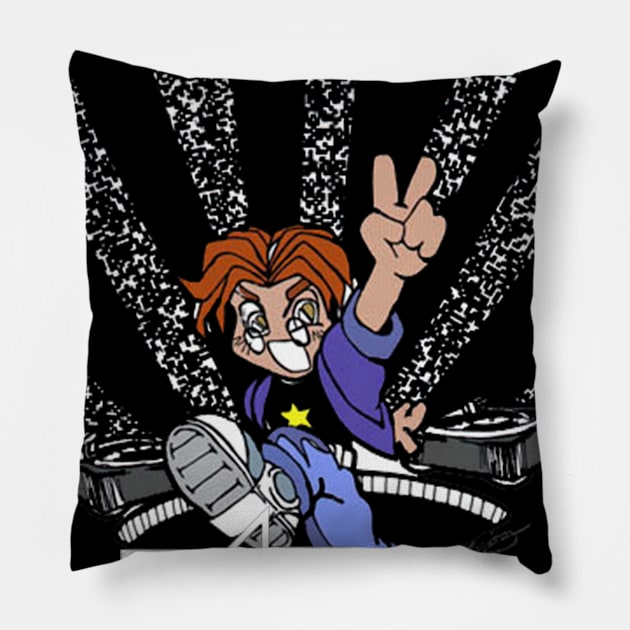 DjBlast(JeffDesign) Pillow by DjBlastMaui