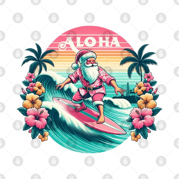 Hawaiian Santa by Chromatic Fusion Studio
