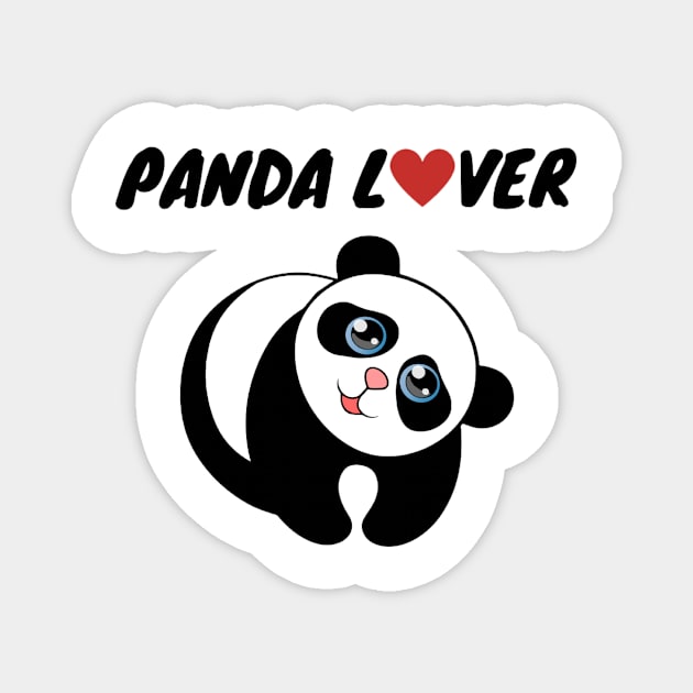 Panda Lover Magnet by Simple D.