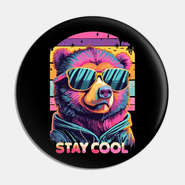 Stay Cool Pin by Tezatoons