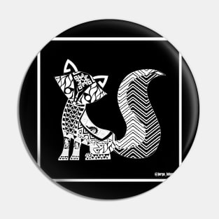 Mr Fox ecopop Pin