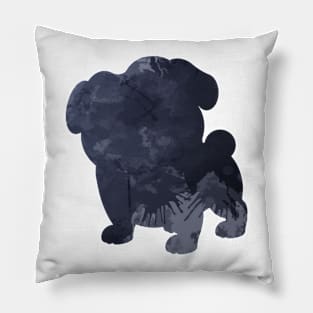 Dog Inspired Silhouette Pillow