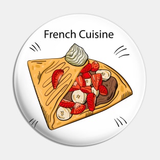 French Cuisine Concept Pin