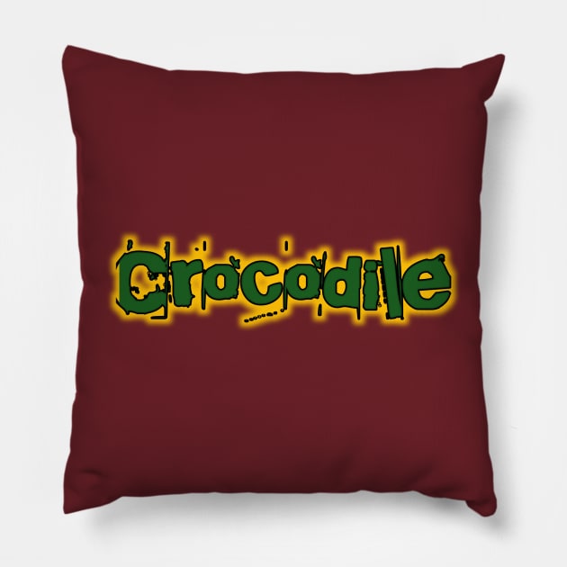 Crocodile Pillow by Menu.D