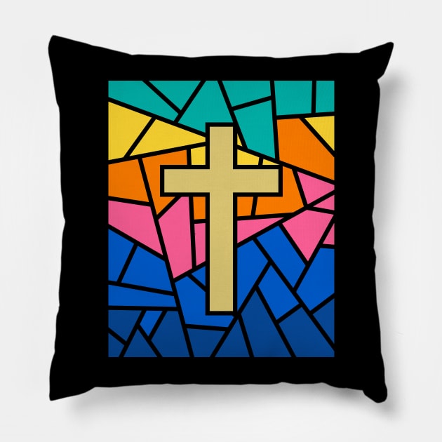 Cross of the Lord Jesus Christ Pillow by Reformer