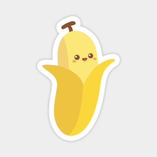 Cute Happy Banana Fruit Magnet