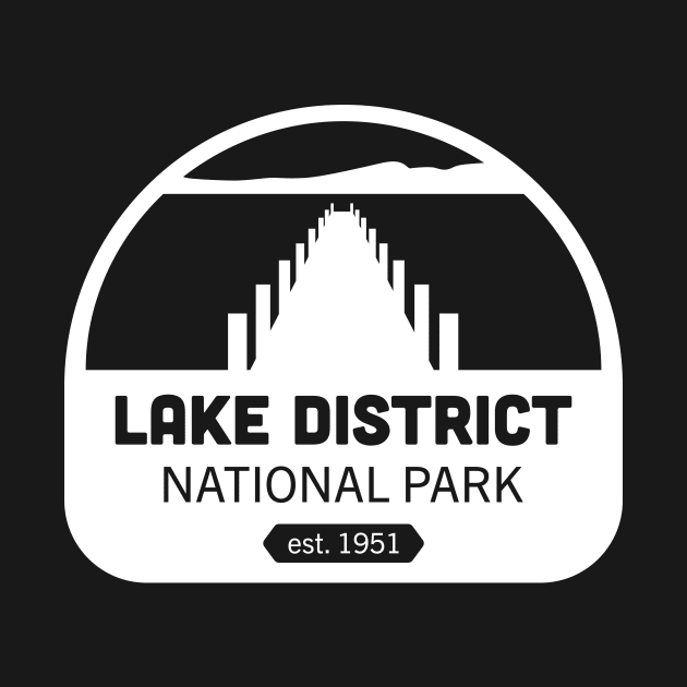 Lake District National Park Logo Badge Design by Bex Rocks
