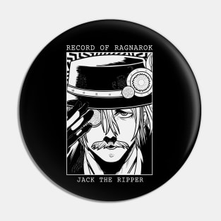 Jack The Ripper - RECORD RAGNAROK -  Manga Design Pin