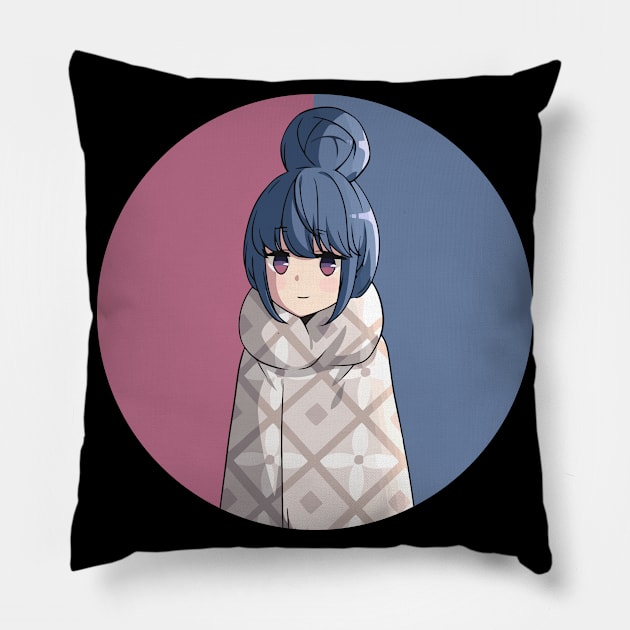 Yuru Camp - Rin Shima Pillow by InalZ