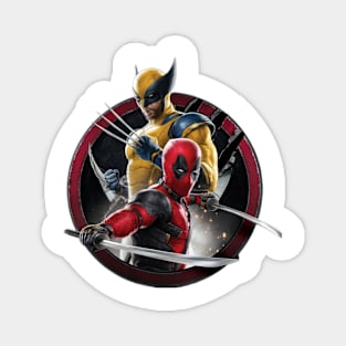 deadpool and wolverine Magnet