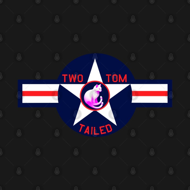 Two Tailed Tom - - Blue USAF - - Tagged by Two Tailed Tom