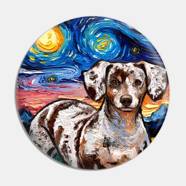 Reverse chocolate dapple dachshund best sale