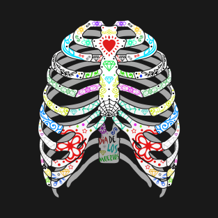 Day of the Dead Ribcage T-Shirt