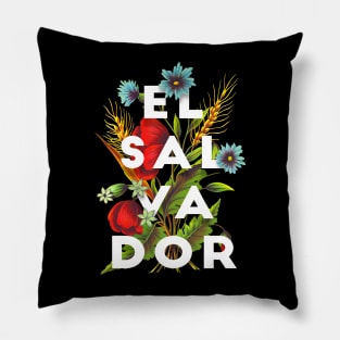 El Salvador Proud Flag, El Salvador gift heritage, Salvadorian girl Boy Friend Salvadoreño Pillow