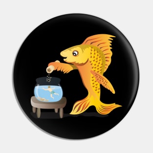 Goldfish Pin