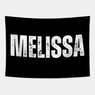 Melissa Name Gift Birthday Holiday Anniversary Tapestry