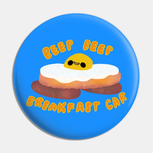 Beep Beep Breakfast Car Pin by TurboErin