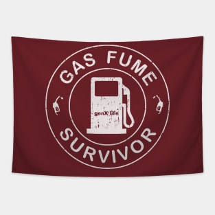 Gas Fume Survivor Tapestry