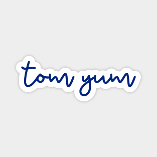 tom yum - Thai blue - Flag color Magnet