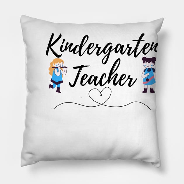 Kindergarten Teacher Pillow by DMS DESIGN