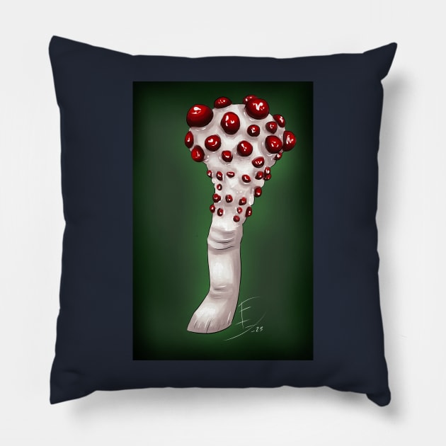 Mushroom Pillow by OCDVampire