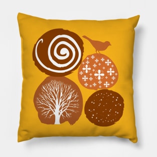 Nature Abstract Pillow