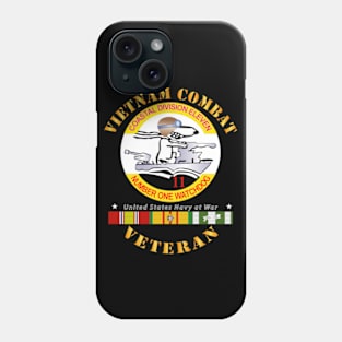 Vietnam Cbt Vet - Coastal Div 11 - Number 1 Watchdog w SVC Phone Case