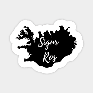 Sigur Ros Dark Iceland Magnet