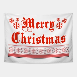 "Merry Christmas" is a timeless and widely recognized  holiday greeting. Tapestry